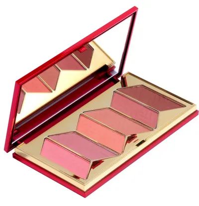 PUR Cosmetics Pur X Barbie, Malibu Blush Signature 6-Piece Blush Palette (Paletka do makijazu twarzy)