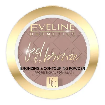 Eveline Cosmetics Feel the Bronze, Bronzing & Contouring Powder (Puder brązujący i konturujący)