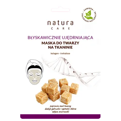Natura Care Błyskawicznie ujędrniająca maska do twarzy na tkaninie