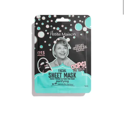 Petite Maison Oops! My Great, Purifying Facial Sheet Mask (Oczyszczająca maska na płachcie do twarzy)