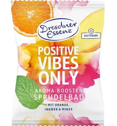 Dresdner Essenz Positive Vibes Only, Bath Fizz (Musująca tabletka do kąpieli)