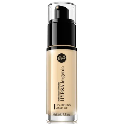 Bell HYPOAllergenic, Lightening Make - Up (Podkład rozświetlający do twarzy)