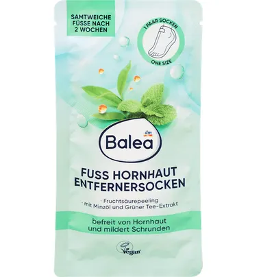 Balea Foot Mask Callus Remover (Maska do stóp na zrogowacenia)