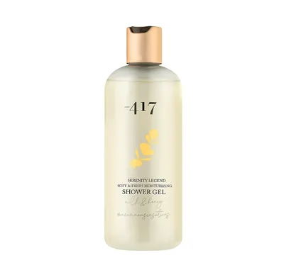 -417 Serenity Legend, Milk & Honey,  Soft & Fresh Moisturizing Shower Gel (Mleko i Miód, Nawilżający żel pod prysznic)