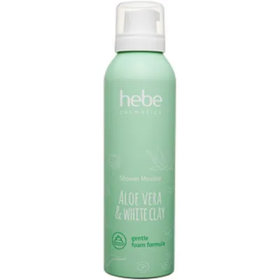 Hebe Cosmetics, Mus do mycia ciała `Aloes & biała glinka'`