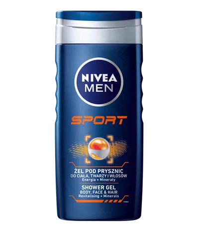 Nivea Men, Sport, Żel pod prysznic