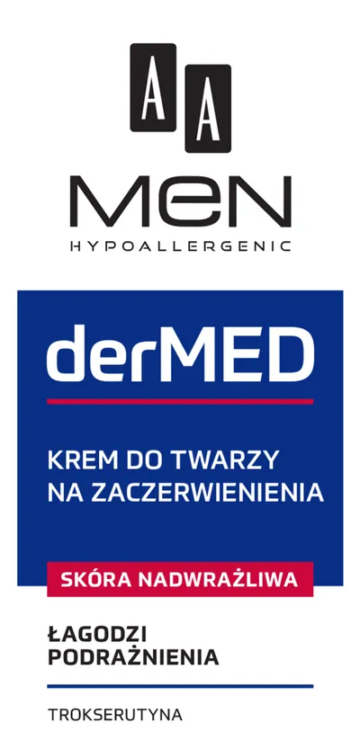 AA Men, derMen, Krem do twarzy na zaczerwienienia