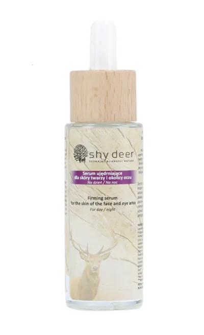 Shy Deer Firming Serum For The Skin Of The Face And Eye Area (Serum ujędrniające dla skóry twarzy i okolic oczu)