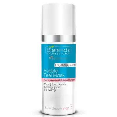 Bielenda Professional Skin Breath, Bubble Peel Mask (Musująca maska peelingująca do twarzy)
