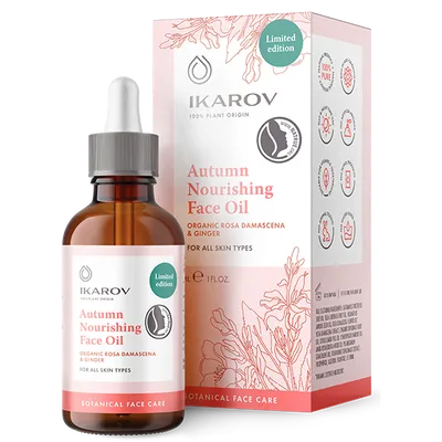 Ikarov Autumn Nourishing Face Oil (Jesienny odżywczy olejek do każdego rodzaju skóry)