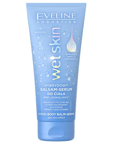 Eveline Cosmetics Wet Skin, Hybrydowy balsam-serum do ciała