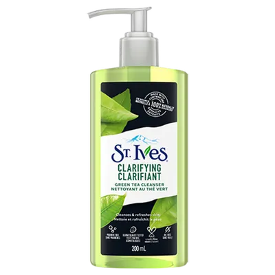 St. Ives Naturally Clear, Green Tea Cleanser (Żel z zieloną herbatą do mycia twarzy)