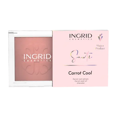 Ingrid Cosmetics Saute, Carrot Cool Blusher (Róż do policzków)