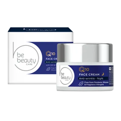 bebeauty Q10 Anti-wrinkle Night Face Cream (Krem przeciwzmarszczkowy Q10 na noc)