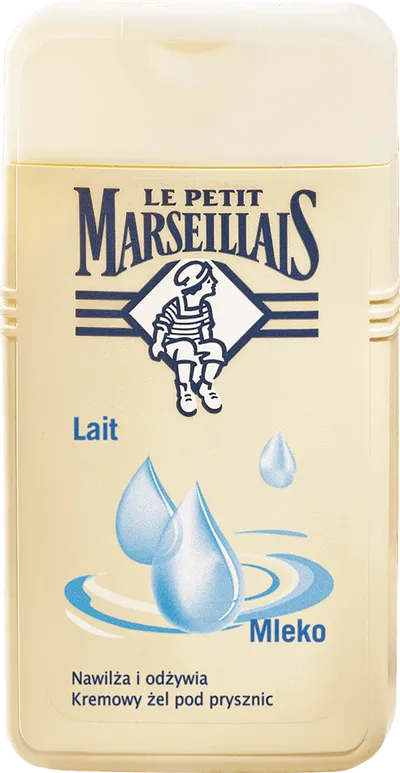 Le Petit Marseillais Douche Creme Extra Doux Lait (Kremowy żel pod prysznic `Mleko`)