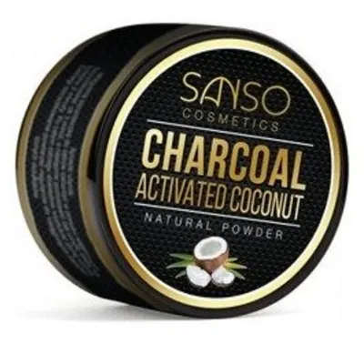 Sanso Charcoal Activated Coconut Natural Powder (Sproszkowany węgiel kokosowy)
