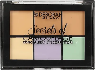 Deborah Secrets of Camouflage, Concealer Palette (Paleta korektorów)