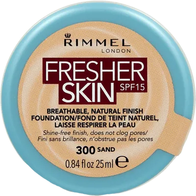 Rimmel Fresher Skin Foundation SPF15 (Podkład w słoiczku)
