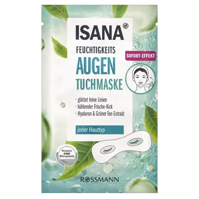 Isana Augen Tuchmaske (Maska na okolice oczu)