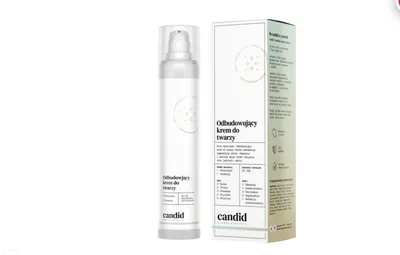 Candid Dermocosmetics Odbudowujący krem do twarzy prebiotyki i ceramidy