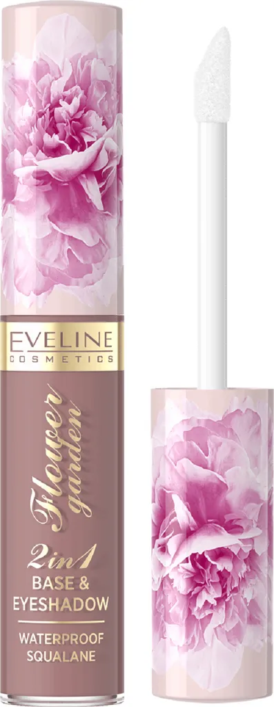 Eveline Cosmetics Flower Garden 2in1 Base & Eyeshadow (Cień do powiek w płynie i baza 2w1)