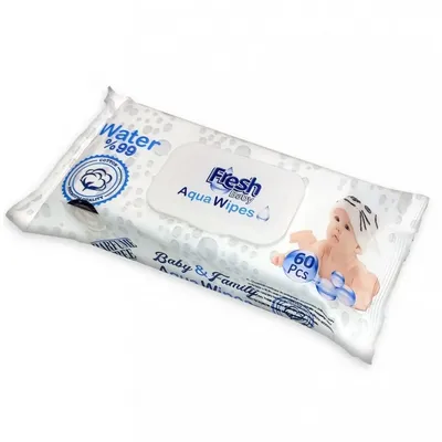 Fresh Baby Aqua Wipes (Chusteczki nawilżane)