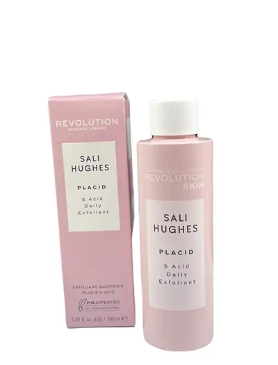 Revolution Skincare Revolution Skincare x Sali Hudges, Placid, 5-Acid Daily Exfoliant (Tonik delikatnie złuszczający)