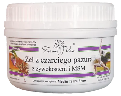 Farm - Vix Żel z czarciego pazura z żywokostem i MSM