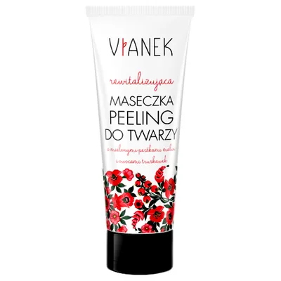 Vianek Seria Czerwona, Rewitalizująca maseczka-peeling do twarzy