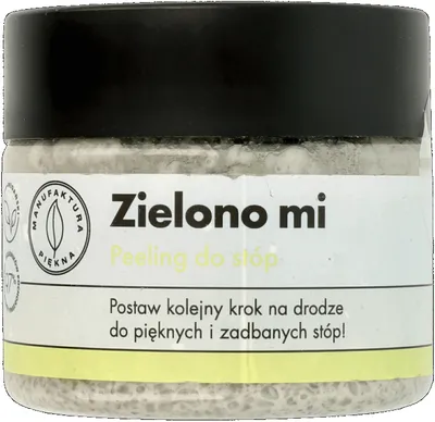 Manufaktura Piękna Peeling do stóp `Zielono mi`