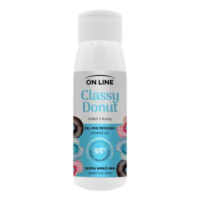 On Line Żel pod prysznic do skóry wrażliwej `Classy Donut`