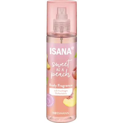 Isana Sweet as a Peach,  Body Fragrance (Mgiełka do ciała)