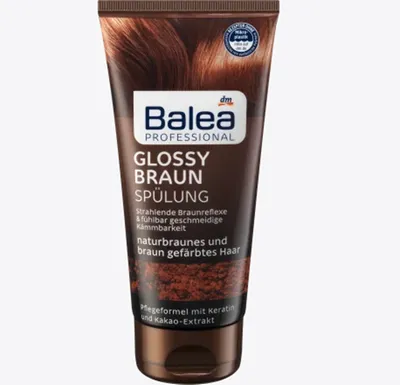 Balea Professional, Glossy Braun, Spulung (Odżywka do włosów brązowych)