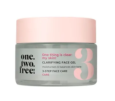 One.two.free! Clarifying Face Gel (Żelowy krem do twarzy na dzień i na noc)