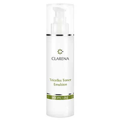 Clarena Atopic Line, Tricelles Toner Emulsion (Tonizująca emulsja z 3 rodzajami komórek macierzystych)