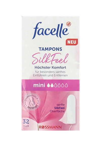 Facelle Silk Feel Mini, Tampony