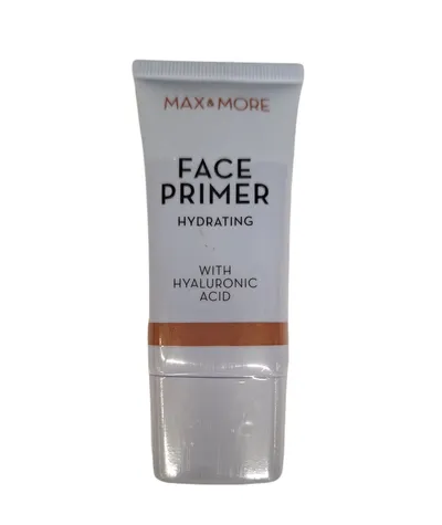 Max & More Hydrating Face Primer with Hyaluranic Acid (Nawilżajaca baza pod makijaż z kwasem hialuronowym)
