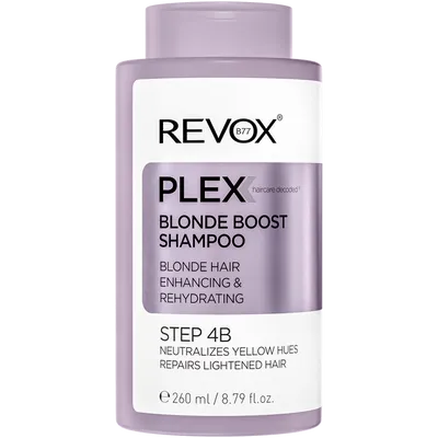 Revox Plex, Step 4B Blond Boost Shampoo (Tonujący szampon do włosów blond)