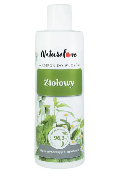 Naturolove Ziołowy szampon do włosów wypadających i osłabionych