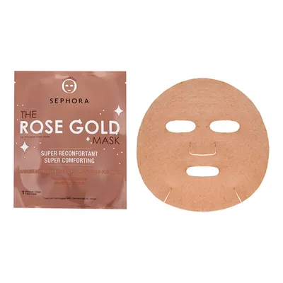 Sephora Collection, The Rose Gold Mask Super Comforting (Maseczka w płachcie o metalicznej bazie)