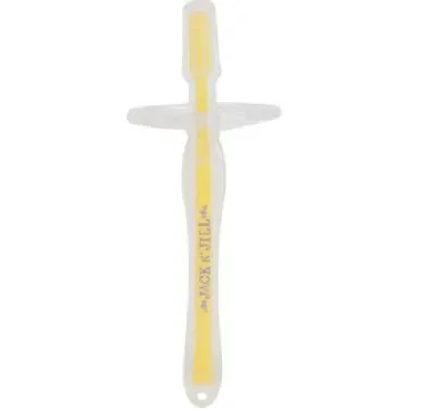 Jack N'Jill Silicone Toothbrush Soft (Szczotka do zębów dla dzieci  1-3)