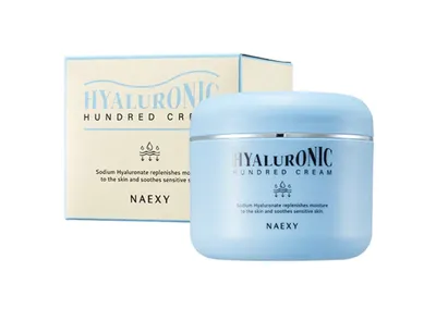 Naexy Hyaluronic Hundred Cream (Krem do twarzy z kwasem hialuronowym)