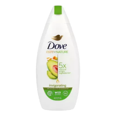 Dove Care By Nature, Invigorating Shower Gel Avocado Oil & Calendula Extract (Żel pod prysznic)
