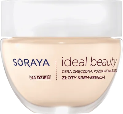 Soraya Ideal Beauty, Złoty krem-esencja na dzień do cery zmęczonej i pozbawionej blasku