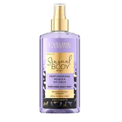 Eveline Cosmetics Sensual Body Mist, Perfumowana mgiełka do ciała `Night Coquette`