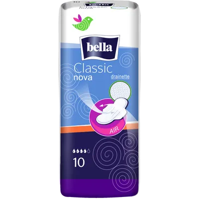 Bella Classic Nova, Podpaski higieniczne