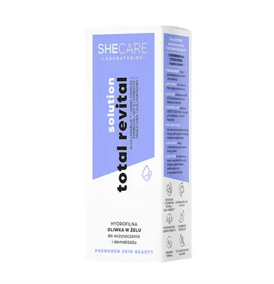 SheCare Total Revital Solution (Hydrofilna oliwka w żelu do oczyszczania i demakijażu twarzy)