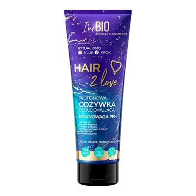 Eveline Cosmetics I’m Bio Hair 2 Love,  Proteinowa odżywka odbudowująca