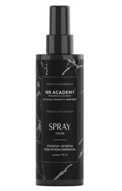 WS Wierzbicki & Szmidt Academy Spray nadający objętość i chroniący włosy przed wysoką temperaturą `Volume`