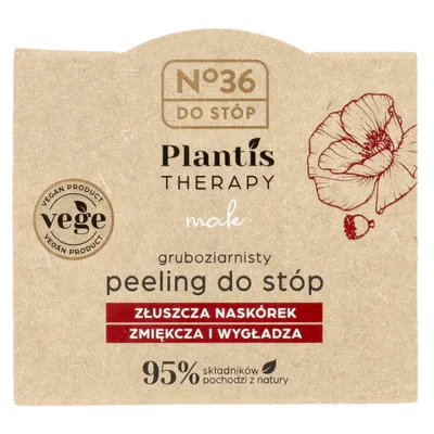 No 36 Plantis Therapy, Gruboziarnisty peeling do stóp `Mak`